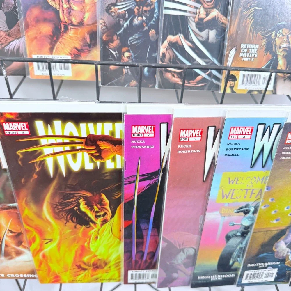Marvel Knights Wolverine 1-3 5 7-11 13-19 Lot Greg Rucka Brotherhood Native